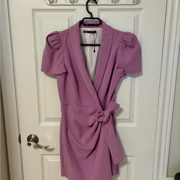 Zara Lilac Romper new without tag - Picture 2 of 4